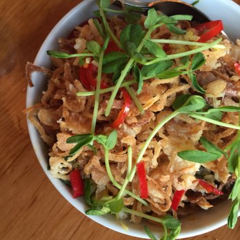Brimmer & Heeltap - Duck fried rice - New American Near Me - Seattle, Washington