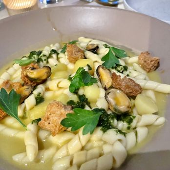 Dario - Busiate with mussels - Italian Near Me - Minneapolis, Minnesota