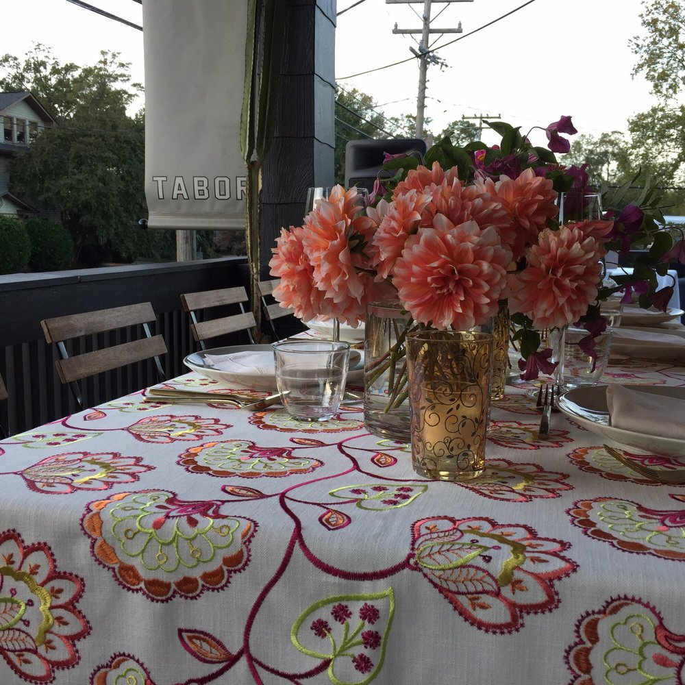 Tabor - Beautiful fall Dinner Series set up on their porch - Men's Clothing Near Me - Charlotte, North Carolina Tabor - Beautiful fall Dinner Series set up on their porch - Men's Clothing Near Me - Charlotte, North Carolina