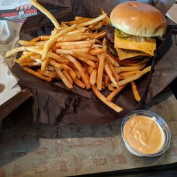 Double cheeseburger