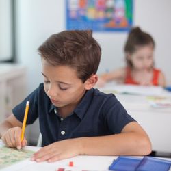 FasTracKids - Student completes Math Assignment