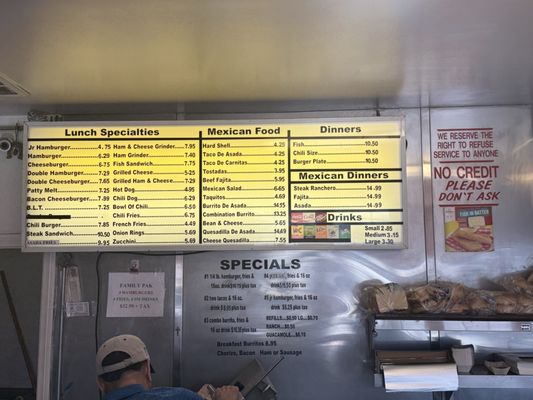 Menu photo 1 Ramsey Burger Banning, CA