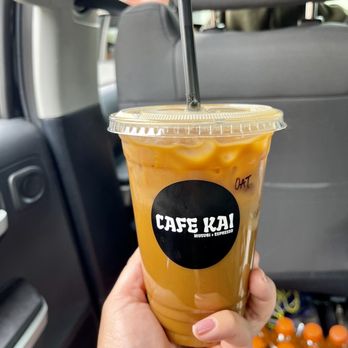 Cafe Kai - Pumpkin with oat milk, very sweet. - Cafes Near Me - Bremerton, Washington Cafe Kai - Pumpkin with oat milk, very sweet. - Cafes Near Me - Bremerton, Washington