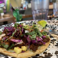 Penelope's Vegan Taqueria - Soy alpastor taco