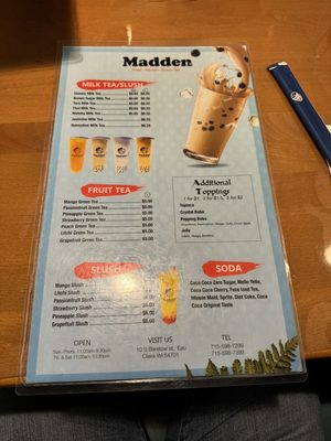 Menu photo 2 Madden Ramen Eau Claire, WI Menu photo 2 Madden Ramen Eau Claire, WI