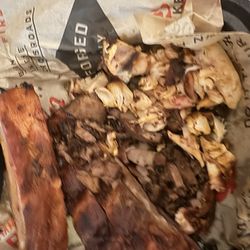 Jim 'N Nick's Bar-B-Q - Full plate given with the wrong meat.