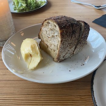 Nancy's Hustle - Fresh bread made when you order it so it comes out hot!!! - New American Near Me - Houston, Texas