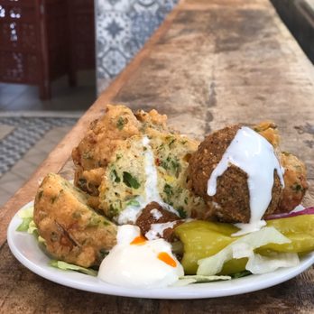Abrakababra - a plate of food on a table - Lebanese Near Me - Montreal, Quebec