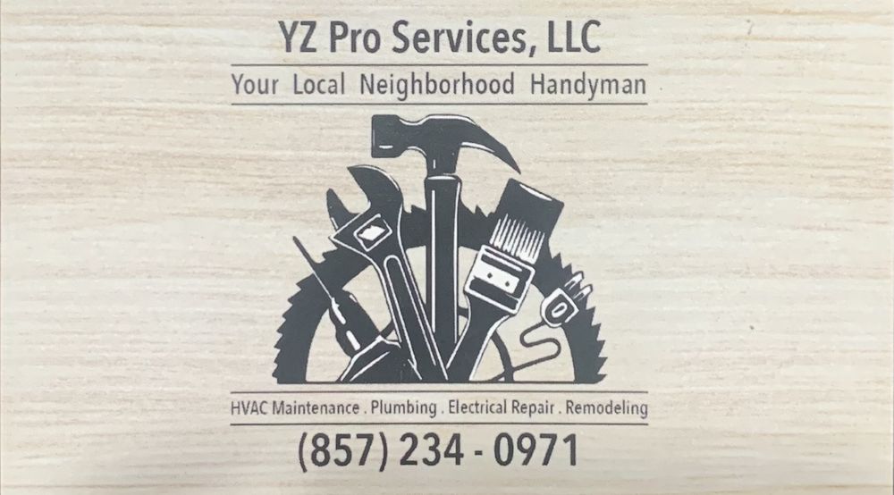 Slide of YZ Pro Services