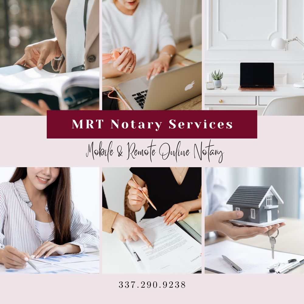 MRT NOTARY SERVICES Request a Quote Houston, Texas Notaries