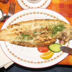 Bella Pizza - the victimized $21 Dover Sole....