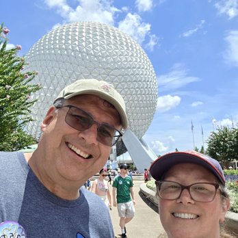 EPCOT - Us at EPCOT - Amusement Parks Near Me - Lake Buena Vista, Florida