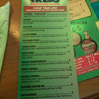 Fred's Mexican Cafe - Menu - Mexican Near Me - Kihei, Hawaii Fred's Mexican Cafe - Menu - Mexican Near Me - Kihei, Hawaii