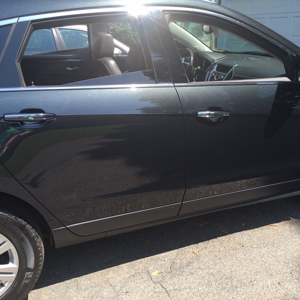 3D Auto Body & Collision Centers - After. Paint matches perfectly and you can't even tell! They even washed the whole car and shined the tires! - Body Shops Near Me - Oxford, Pennsylvania