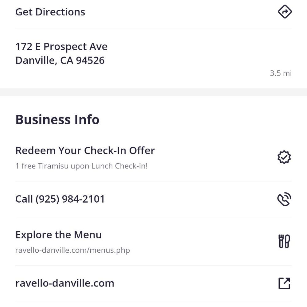 Locanda Ravello - 64 health score - Italian Near Me - Danville, California Locanda Ravello - 64 health score - Italian Near Me - Danville, California
