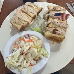 Tuna salad club sandwich Tuna salad club sandwich