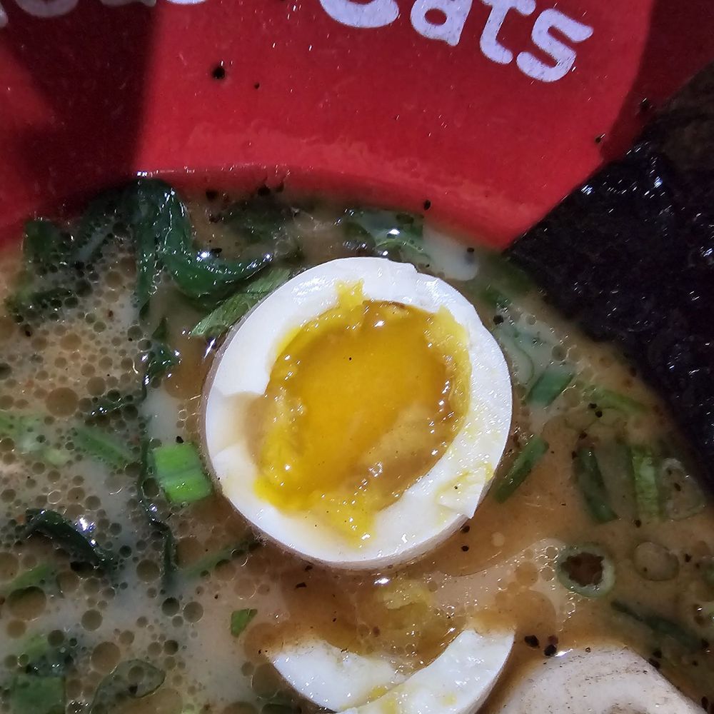 Konfucious Eats - If you love a jammy, or even runny ajitama (they're my jam lol), they've been so on point! - Ramen Near Me - Modesto, California
