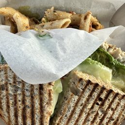 My Spicy Tuna sandwich which was not spicy