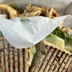 Bountiful Bread - My Spicy Tuna sandwich which was not spicy