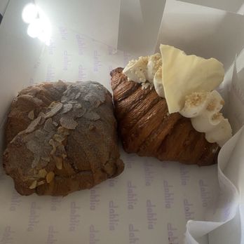 Dahlia - Strawberry Yuzu Almond Twice-Baked and Banana Cream Pie Croissant - Bakeries Near Me - Minneapolis, Minnesota