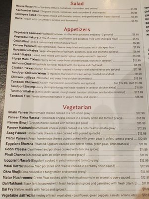 Menu photo 1 Taj of India Augusta, GA Menu photo 1 Taj of India Augusta, GA