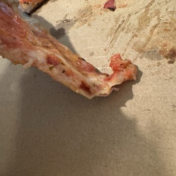 Tony's Pizza - Practically non-existent crust. - Pizza Near Me - Whittier, California