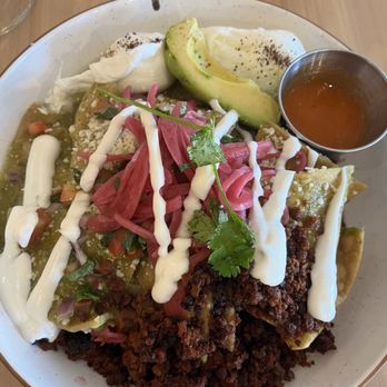 Madi - Chilaquiles sun soyrizo - Breakfast & Brunch Near Me - San Diego, California