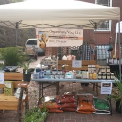 Organically You - The Organically You booth at The Augusta Market on the river.