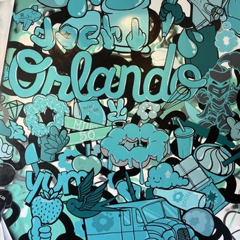 Dochi - Awesome mural - Donuts Near Me - Orlando, Florida Dochi - Awesome mural - Donuts Near Me - Orlando, Florida