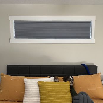 Coeur Window Coverings - Weird window above bed :) - Shutters Near Me - Hayden, Idaho Coeur Window Coverings - Weird window above bed :) - Shutters Near Me - Hayden, Idaho