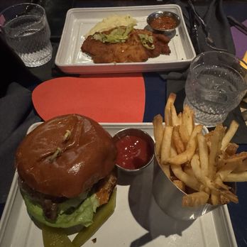 Blue Note Jazz Clubs - Wagyu burger  chicken schnitzel - Music Venues Near Me - Los Angeles, California
