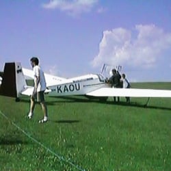 Flugplatz auf dem Kamm des Iths