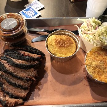Smoque BBQ - Brisket Platter with cornbread, Mac n cheese and coleslaw. - Barbeque Near Me - Chicago, Illinois Smoque BBQ - Brisket Platter with cornbread, Mac n cheese and coleslaw. - Barbeque Near Me - Chicago, Illinois