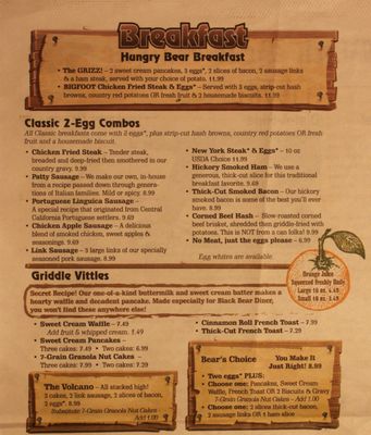 Black Bear Diner St George Menu: Ultimate Guide to Delicious Eats