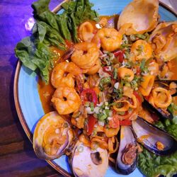 Sabor A Colombia Restaurant - Seafood fish dish.