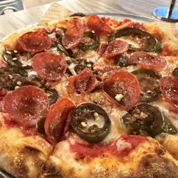 In house made pickled jalapeños with pepperoni