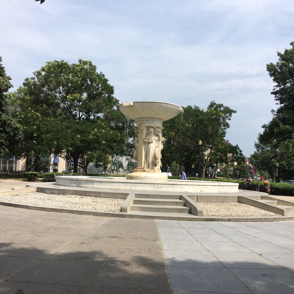 Dupont Circle - Lovely fountain in DuPont circle - Landmarks & Historical Buildings Near Me - Washington, DC, District of Columbia