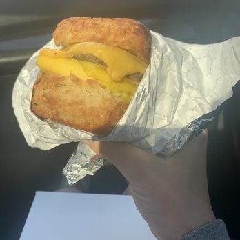 Hell Yeah Gluten Free - Sausage, egg & cheese biscuit - Donuts Near Me - Atlanta, Georgia