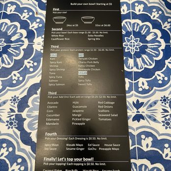 Po-Kay - Menu 2 - Poke Near Me - Galloway, New Jersey Po-Kay - Menu 2 - Poke Near Me - Galloway, New Jersey