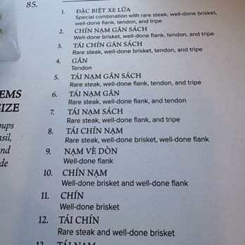 Pho So 1 - Menu 09/26 - Vietnamese Near Me - Los Angeles, California Pho So 1 - Menu 09/26 - Vietnamese Near Me - Los Angeles, California