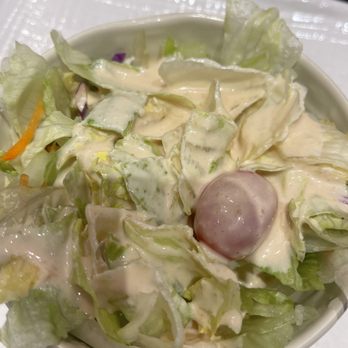 Sakura - Salad (dressing is amazing!) - Japanese Near Me - St. George, Utah Sakura - Salad (dressing is amazing!) - Japanese Near Me - St. George, Utah