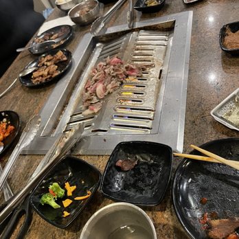 Ohgane - Meat with side dishes, place so yummy forgot to take pics earlier lol - Korean Near Me - Concord, California Ohgane - Meat with side dishes, place so yummy forgot to take pics earlier lol - Korean Near Me - Concord, California