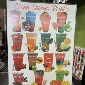 Forever Healthy - Menu 6/1/23 - Juice Bars & Smoothies Near Me - Los Angeles, California
