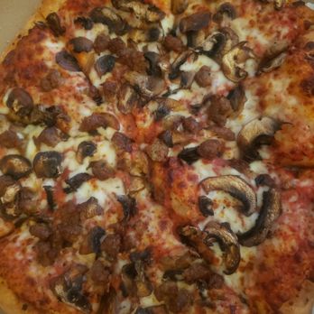 Pizzasaurus Rex - Medium sausage and mushroom - Pizza Near Me - Northridge, California