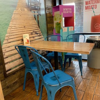 Tropical Smoothie Cafe - Small eating area. But it does offer outside seating - Juice Bars & Smoothies Near Me - Las Vegas, Nevada Tropical Smoothie Cafe - Small eating area. But it does offer outside seating - Juice Bars & Smoothies Near Me - Las Vegas, Nevada