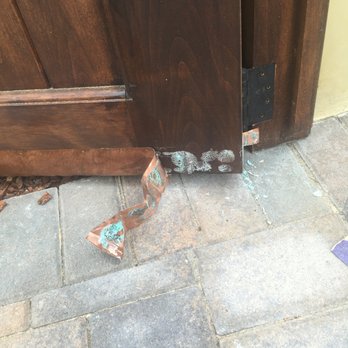 Ledezma Ornamental - removal of copper trim after Frank and Enrique disappeared with my deposit. - Fences & Gates Near Me - Chula Vista, California Ledezma Ornamental - removal of copper trim after Frank and Enrique disappeared with my deposit. - Fences & Gates Near Me - Chula Vista, California