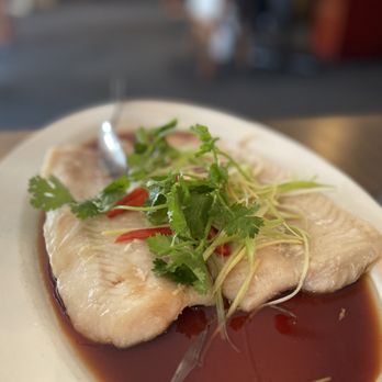 Sichuan Style Restaurant - 35. Steamed Fish Fillet - Szechuan Near Me - Berkeley, California