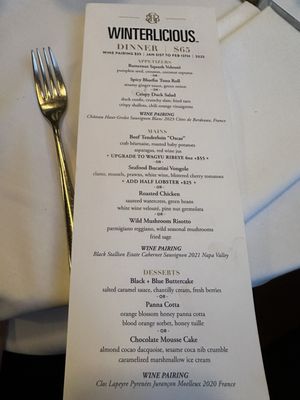 Menu photo 5 Black+Blue Toronto Toronto, ON