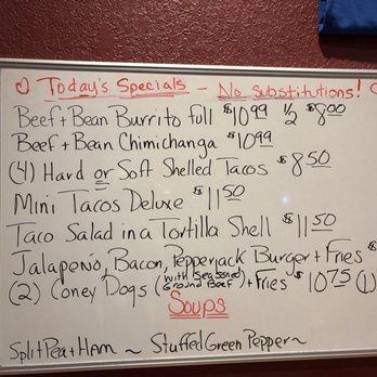 The Hungry Wolf - Tonight's menu specials - American Near Me - Manchester, Michigan