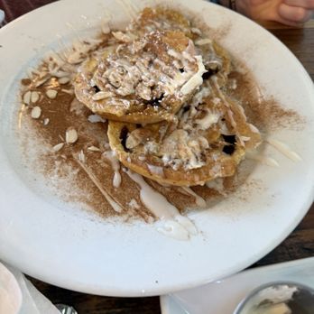 Perky Beans Coffee & PB Cafe - Cinnamon roll French toast - Coffee & Tea Near Me - Leander, Texas Perky Beans Coffee & PB Cafe - Cinnamon roll French toast - Coffee & Tea Near Me - Leander, Texas